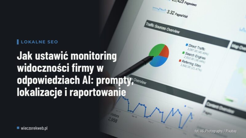Jak ustawić monitoring widoczności firmy w odpowiedziach AI: prompty, lokalizacje i raportowanie