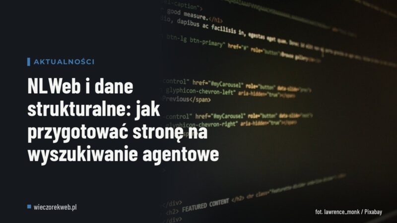 NLWeb i dane strukturalne: jak przygotować stronę na wyszukiwanie agentowe