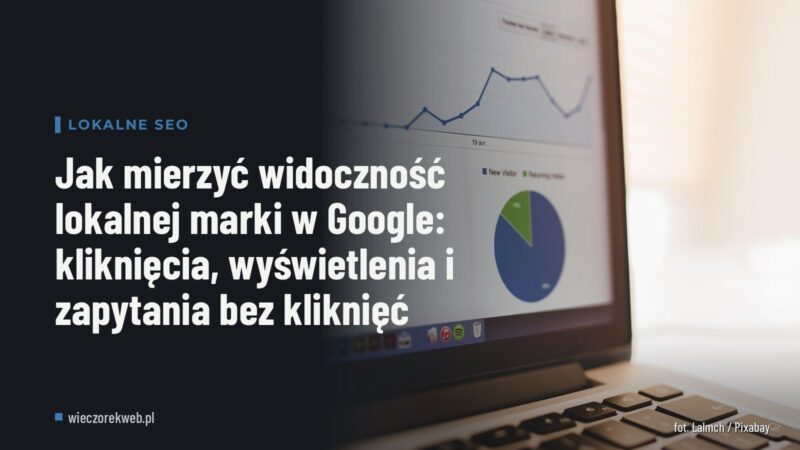 Jak mierzyć widoczność lokalnej marki w Google: kliknięcia, wyświetlenia i zapytania bez kliknięć