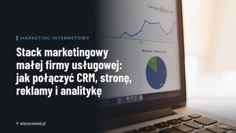 Stack marketingowy małej firmy usługowej: jak połączyć CRM, stronę, reklamy i analitykę